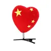 Pequeños Regalos Día Nacional Pasador de Amor Bandera Nacional Tocado de Bandera Banda para el Cabello con Bandera Pequeña Accesorios Puesto Código de Barrido Actividades Pequeños Regalos