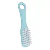 Cepillo pequeño de plástico cepillo para limpiar zapatos liso colgante cepillo para zapatos de cerdas suaves cepillo para lavandería cepillo para ropa cepillo para zapatos