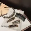 Diadema Antideslizante con Dientes de Borde Delgado Estampado de Leopardo Retro para Mujer, Pinza para el Cabello Simple de Tela Envuelta para Uso al Aire Libre, Pinza para el Cabello para Lavarse la Cara para Mujer