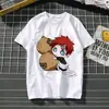 Comercio Exterior Europeo y Americano Japonés Camiseta Naruto Gráfico de Xiao Top de Manga Corta Camiseta de Sasuke Camiseta para Hombre y Mujer Cómics