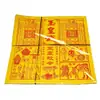 Papel de Queimar Dinheiro Yuhuang Quatro em Um: Condutor de Carroça, Soldados, Cavaleiros, Comida e Suprimentos, Dinheiro Sacrificial, Papel Amarelo Espesso, Papel Moeda, Papel de Polpa de Bambu