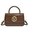 Bolsa Pequena Retrô Estilo Hong Kong Feminina Outono 2025 Nova Moda Bolsa Tiracolo Retrô Bolsa de Mão Casual Bolsa Casual Feminina