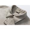NR Primavera y Otoño nueva marca de moda chaqueta de gamuza para hombre de alta calidad suelta con solapa chaqueta de trabajo JK04199