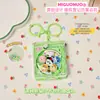 Mochila Pequena Panda Grafite Disco de Pesca Brinquedo Giratório Chaveiro Panda Gigante de Sichuan Ano do Cavalo Cultural e Criativo Pequeno Presente