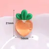 Acessórios de Resina de Frutas Peroladas de Gelo Joias DIY Cola Cremosa Capa de Celular Adesivo de Geladeira Elástico de Cabelo Acessórios de Cabelo Patch
