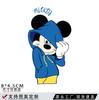 Pegatinas de Transferencia de Calor de Dibujos Animados al por Mayor Transferencia de Calor Mickey Mouse Accesorios para Ropa Patrón de Impresión Fábrica de Tinta Blanca Koss