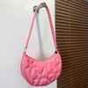 Bolso Pequeño para Niña 2024 Nuevo Dulce Fresco Bolso de Axila en Forma de Luna Bolso de Hombro Bordado con Estrellas Bolso de Mano Moda Casual