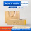 Caixa de Embalagem Huoshan Dendrobium, Caixa de Presente de Alto Nível, Ginseng Americano Personalizado, Caixa para Ninho de Andorinha e Ginseng, Caixa de Presente Personalizada com Tampa de Encaixe Céu e Terra