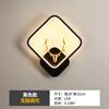 Lámpara de pared minimalista, creativa, tira de LED, sencilla, moderna, nórdica, para sala de estar, sofá, fondo de pared, dormitorio, lámpara de noche