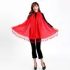 Lenço Vermelho Grande Celebração de Abertura Reunião Anual Presente Lenço Vermelho de Imitação de Caxemira Lenço de Pescoço Logo Impresso Fábrica de Origem Atacado