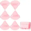 Puff de Triângulo Novo Transfronteiriço Conjunto de Pó para Rosto Pó para Rosto Maquiagem Puff para Maquiagem Almofada de Ar para Maquiagem Maquiagem de Beleza Ferramentas de Maquiagem