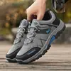 Zapatos de senderismo para hombre, zapatos de primavera nuevos, transpirables, para trabajo en obra, antideslizantes, resistentes al desgaste, deportivos, para el tiempo libre, zapatos de trabajo, zapatos de protección laboral para hombres