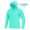 Deportes al Aire Libre Transfronterizos Fitness Running Protección Solar Fresca Absorción de Humedad Secado Rápido con Capucha Manga Larga para Hombre Sudadera Holgada Venta al por Mayor