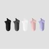 5 Pares de Algodón de Xinjiang, Calcetines para Mujer 100% Algodón, Calcetines Invisibles de Invierno, Calcetines de Invierno Antideslizantes, Calcetines Cortos de Algodón Puro para Mujer