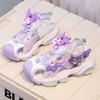 Sapatos Infantis, Tênis Esportivos Infantis, Novo Estilo Verão 2026 para Meninas, Sandálias Esportivas Fechadas Respiráveis de Princesa, Tênis Esportivos