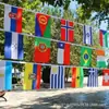 Bandeiras do Mundo, Não. 7 e Não. 8 Bandeiras Penduradas da Copa do Mundo, Bandeiras Penduradas Estrangeiras, Bandeiras Penduradas Decorativas para Bares e Loterias Esportivas