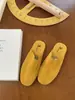 Zapatillas de Media Casa Birkenth Baotou para Mujer Primavera y Verano 2025 Nuevas Versátiles Simples de Suela Gruesa Mocasines Perezosos Zapatos para Mujer