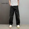 Pantalones Casuales Finos de Moda Versátiles de Verano Estilo Americano para Hombre, Pantalones de Trabajo Versátiles con Bloques de Color de Moda, Pantalones Jogger Versátiles