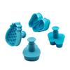 Fabricante Venta al por Mayor Molde Creativo para Repostería con Relieve Pp Molde para Pastel Cocina Fondant Galleta Prensa Gadget