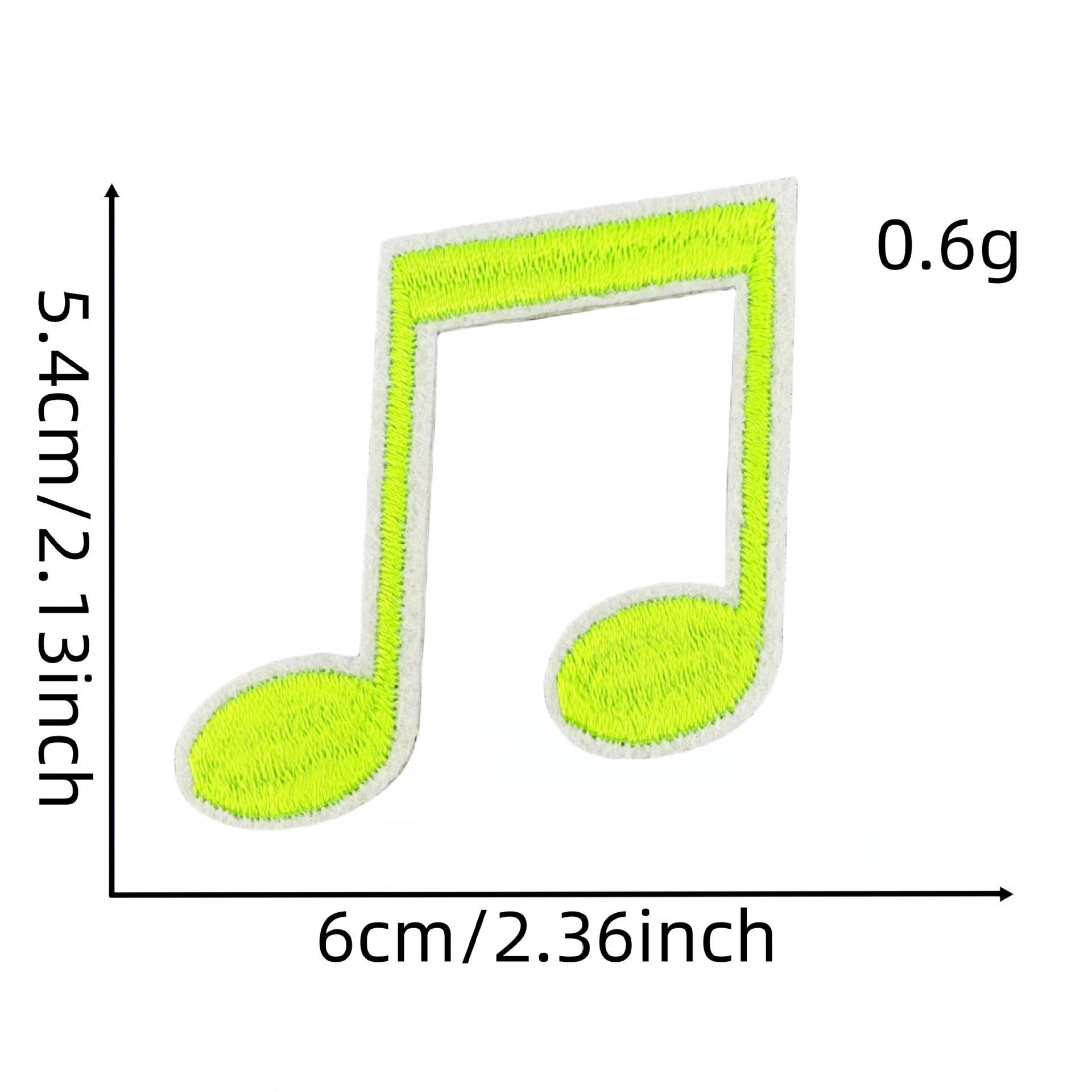 音乐布贴12#