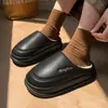 Novas Pantufas de Algodão 2026 para Homens, Uso Doméstico, Forradas com Lã, Quentes, Antiderrapantes, Impermeáveis, Sola Grossa, Pantufas de Algodão para Casal para Mulheres, Inverno