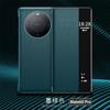 Adequado para Capa de Celular Huawei Mate60Pro+, Modo de Sono Inteligente, Capa Flip Anti-Queda, Capa de Couro Liso para Atendimento de Chamadas Business Mate60