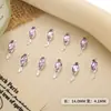 Decorações Coloridas para Nail Art com Strass, Cabeça de Touro de Metal, Pássaro, Strass em Formato de Coração, Liga Metálica 3D Acessórios de Unha Vestíveis Atacado
