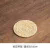 Estera para tetera de lufa posavasos portapots alfombrilla para tetera de arcilla púrpura alfombrilla de té portatazas de té alfombrilla de ratán aislante accesorios para juego de té de bambú