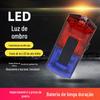 Carregamento LED ombro luz patrulha noturna dever ombro clipe ombro luz piscante ao ar livre noite correndo resgate sinal luz de advertência