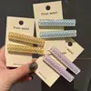 Pin lateral de lunares estilo coreano, pin para flequillo sin costuras estilo dopamina, pasador lindo para recoger el cabello, accesorio para el cabello