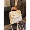 Mochila Estilo Japonês para Mulheres, Bolsa de Design de Nicho, Nova Moda 2026 Versátil Bolsa Transversal Pequena Quadrada