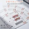 Caixa de Manicure Transparente de Alta Qualidade, Caixa de Armazenamento de Unhas, Caixa de Embalagem, Caixa de Unha Usável, Caixa de Exibição de Unha Usável Feita à Mão Atacado