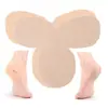 Almohadillas anti-desgaste para talón para zapatos de tacón único, zapatos de punta fina, alivio de presión en el talón, anti-desgaste, impermeables, a prueba de sudor, invisibles, almohadillas para talón con forma especial