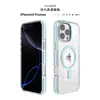 Para Apple 16 funda magnética transparente para teléfono móvil serie Macaron iPhone15pro/16promax funda para teléfono móvil