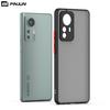 Adequado para XIAOMI 12 PRO furo fino cor contrastante interna resistente a quedas fosca spray sensação de mão sensação de pele oleosa capa protetora de celular
