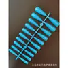 20 Peças de Esmalte de Unha Usável, Unhas Ballet Trapezoidais Coloridas de Comprimento Total, Unhas Postiças, Elegantes Unhas Caixão