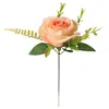 Ventas Directas de Fábrica Rosas Simuladas, Flores Artificiales Populares para el Hogar, Flores de Seda, Decoraciones de Boda, Adornos Florales para Decoración de Sala de Estar