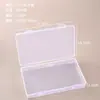 Caixa plástica transparente destacável de 28 e 56 compartimentos para armazenar peças de celular, miçangas para nail art, anzóis de pesca e outros itens pequenos; organizador de mesa com múltiplos compartimentos