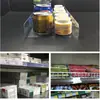 Tablero Divisor de Supermercado en Stock Tablero Divisor de Plástico Estante Producto Lámina de PVC Barrera de Clasificación de Mercancía para Tienda de Conveniencia