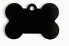 Placa de Identificación de Aleación de Aluminio para Perros y Gatos con Forma de Hueso, Etiqueta de Identidad Anti-Pérdida para Mascotas