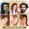 90 Piezas de Anillos para Cabello de Rastas Recortados Amazon Xiyin Temu Completamente Gestionado Shein Accesorios para el Cabello de Venta Caliente Transfronterizos Europeos y Americanos