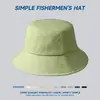 Chapéu de Pescador Personalizado 100% Algodão com Etiqueta de Couro, Logo Impresso e Bordado, Adequado para Team Building, Treinamento e Viagens, Chapéu Bucket com Proteção Solar