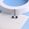 Clip de Perla de Pintura Metálica Brillante Caja de Almacenamiento Simple Transfronteriza Clip para Joyería Decoración de Accesorios para Ropa Caja Mini Portátil