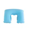 Almohada Inflable en Forma de U para Viaje Estudiantil Viaje de Negocios Tren de Alta Velocidad Soporte para la Espalda Almohada para el Cuello Dormir Almohada de Soporte para el Cuello de Larga Distancia