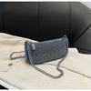Bolso Retro con Remaches para Mujer Nuevo 2025 Moda Primavera Cadena Bolso Cuadrado Pequeño Estilo Coreano Casual Versátil Hombro Cruzado