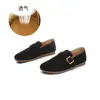 Sapatos Casuais Retro de Couro Genuíno de Uso Duplo 2026 Nova Coleção Primavera Sapatos Flat Slip-On para Mulheres Sapatos Flat Versáteis para Mulheres
