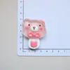 Accesorios de Resina DIY Accesorios Oso de Helado Pegamento de Crema Hecho a Mano Pegatina para Refrigerador Caja de Almacenamiento Funda para Teléfono Móvil Hebilla de Zapato Material