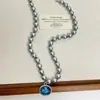 Collar Único de Perlas Transparentes para Mujer, Estilo Coreano y Japonés de Alta Gama, Nueva Tendencia de Cadena para Clavícula Choker Versátil Primavera/Verano