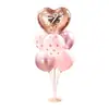 Decoraciones del Día de San Valentín Chino, globos de mesa, accesorios para crear un ambiente festivo y un sentido de ceremonia en centros comerciales y joyerías