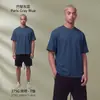 Camiseta de Algodón Puro de Manga Corta de Tonos Tierra de 275g con Logotipo Personalizado, Color Puro, Empaque Personalizado, Impresión desde Procesamiento de Imágenes, Personalización